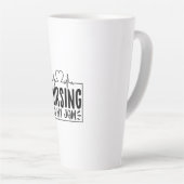 Nurse Gift Nursing Is My Jam Milchtasse (Rechte Ecke)