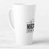 Nurse Gift Nursing Is My Jam Milchtasse (Linke Ecke)