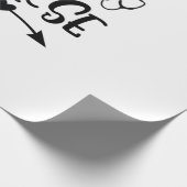 Nurse Gift Picu Nurse Geschenkpapier (Ecke)