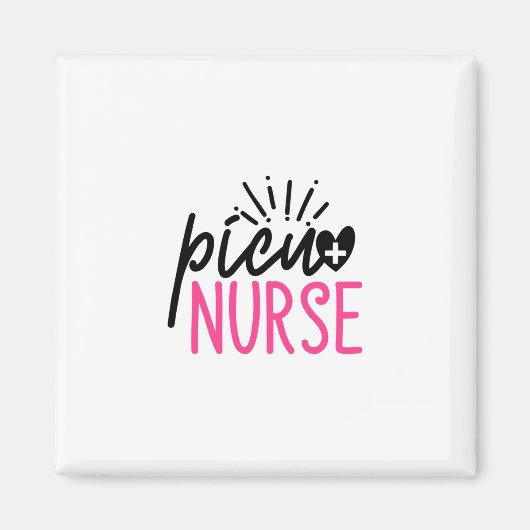 Nurse Gift Picu Nurse Magnet (Vorne)