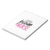 Nurse Gift Picu Nurse Notizblock (Rotiert)