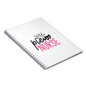 Nurse Gift Picu Nurse Notizblock (Rechte Seite)
