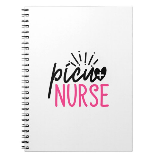Nurse Gift Picu Nurse Notizblock (Vorderseite)