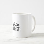 Nurse Gift Picu Nurses Kaffeetasse (VorderseiteRechts)