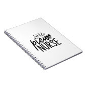 Nurse Gift Picu Nurses Notizblock (Rechte Seite)
