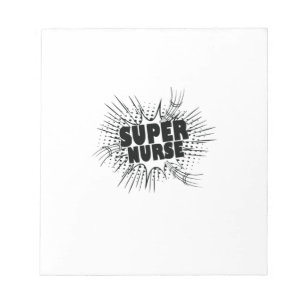 Nurse Gift Super Nurse Notizblock