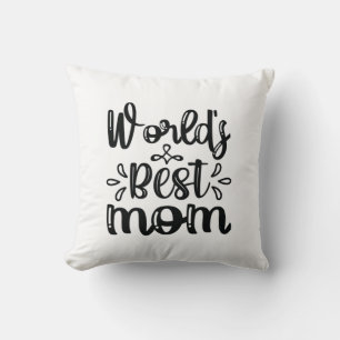 Nurse Gift World's Best Mom Kissen