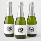 Nurse Gift You RN Good Hands Schaumweinetikett (Flaschen)