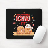 Nurse Gingerbread Man Costume, Xmas Have You Tried Mousepad (Mit Mouse)
