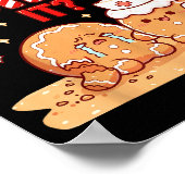 Nurse Gingerbread Man Costume, Xmas Have You Tried Poster (Ecke)