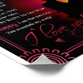 Nurse Girlfriend-Geschenk | Von Boyfriend Valentin Poster (Ecke)