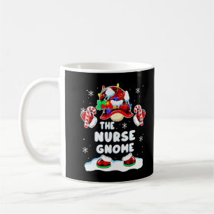 Nurse Gnome Gnomies Red Kariert Matching Family Ch Kaffeetasse