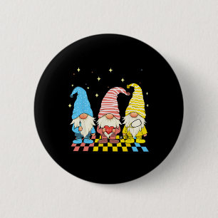 Nurse Gnome Stethoskop Ostereier Lustig Ostern Rn  Button