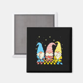 Nurse Gnomes Stethoscope Eggs Funny Oaster Rn Icu Magnet (Vorderseite/Rückseite)