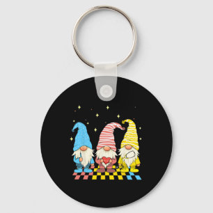 Nurse Gnomes Stethoscope Eggs Funny Oaster Rn Icu Schlüsselanhänger