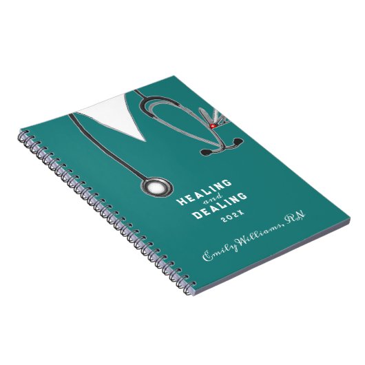 Nurse Grad Geschenk Notizblock (Rechte Seite)