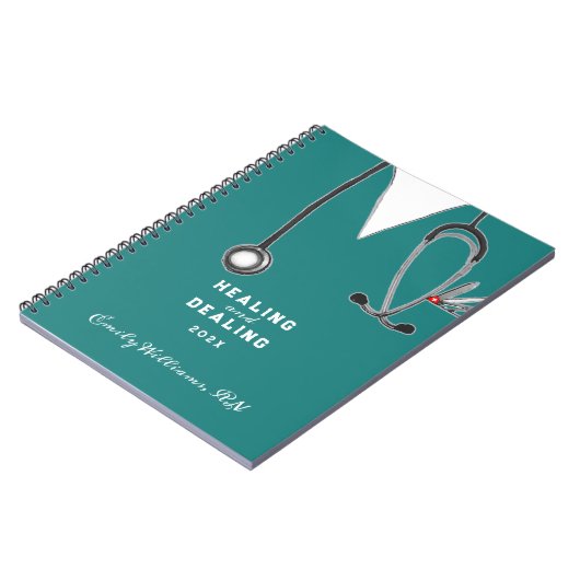 Nurse Grad Geschenk Notizblock (Linke Seite)