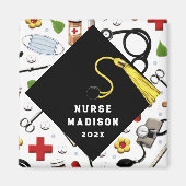 Nurse Grad Glückwunschs Magnet (Vorne)