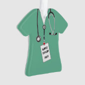 Nurse Grad Keepake Geschenk Ornament (Vorderseite)