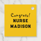 Nurse Grad Nursing School Geschenkanhänger (Rückseite)