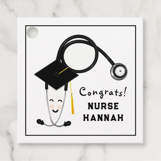 Nurse Grad Nursing School Geschenkanhänger (Vorderseite)