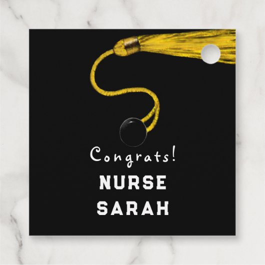 Nurse Grad Nursing School Geschenkanhänger (Rückseite)