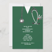 Nurse Grad Party Einladung (Vorderseite)