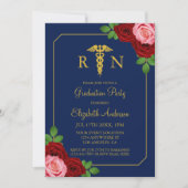 Nurse Graduation Einladung (Vorderseite)