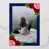 Nurse Graduation Folieneinladung (Rückseite)