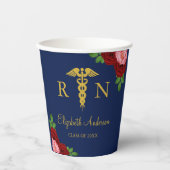 Nurse Graduation Pappbecher (Vorderseite)