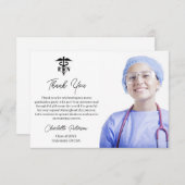 Nurse Graduation Party Dankeskarte (Vorne/Hinten)