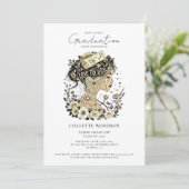 Nurse Graduation Party Einladung (Stehend Vorderseite)