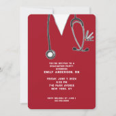 Nurse Graduation Party Einladung (Vorderseite)