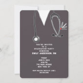 Nurse Graduation Party Einladung (Vorderseite)