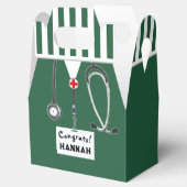 Nurse Graduation Party Favor Box Geschenkschachtel (Geöffnet)