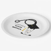 Nurse Graduation Party Paper Teller Napkins (Schrägansicht)