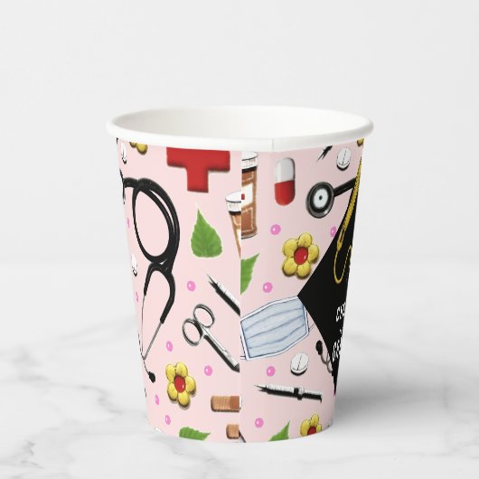 Nurse Graduation Party Pappbecher (Rechts)