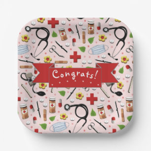 Nurse Graduation Party Pappteller