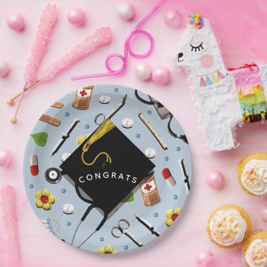 Nurse Graduation Party Pappteller (Party)