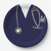 Nurse Graduation Party Pappteller (Vorderseite)