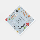 Nurse Graduation Party Serviette (Ecke)