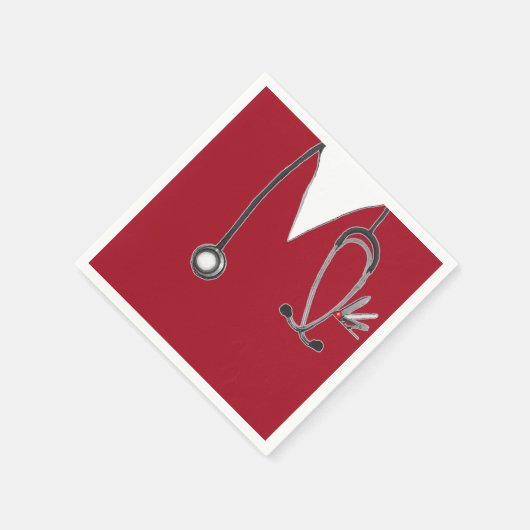 Nurse Graduation Party Serviette (Ecke)