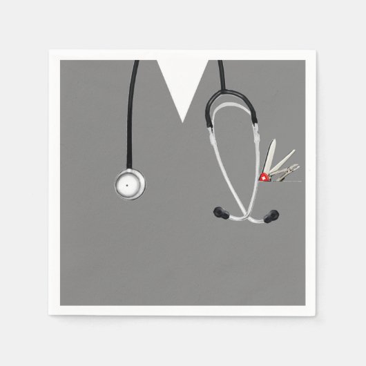 Nurse Graduation Party Serviette (Vorderseite)