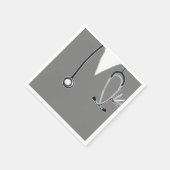 Nurse Graduation Party Serviette (Ecke)