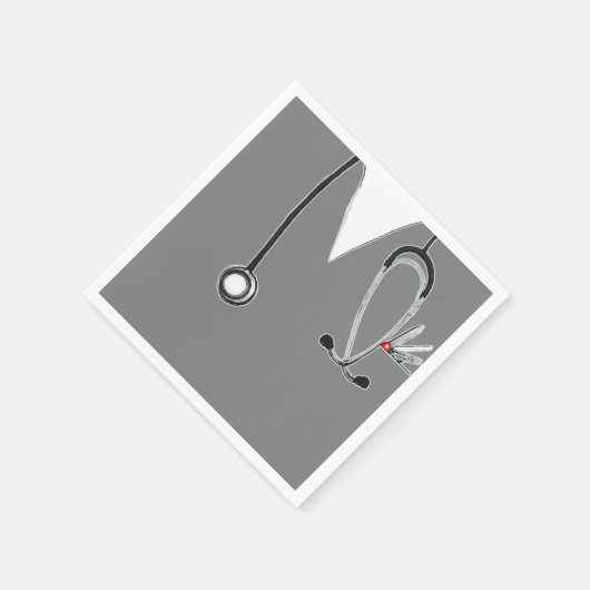 Nurse Graduation Party Serviette (Ecke)