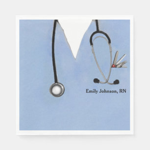 Nurse Graduation Party Serviette