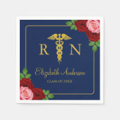 Nurse Graduation Serviette (Vorderseite)