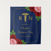 Nurse Graduation Wandteppich (Vorderseite)