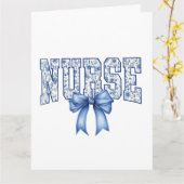 Nurse Greeting Card Karte (Gelbe Blume)