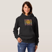 Nurse Groovy Retro Hippie   Hoodie (Vorne ganz)